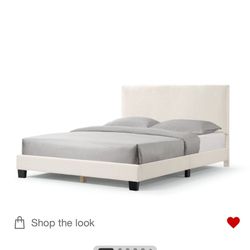 Queen size bed frame 