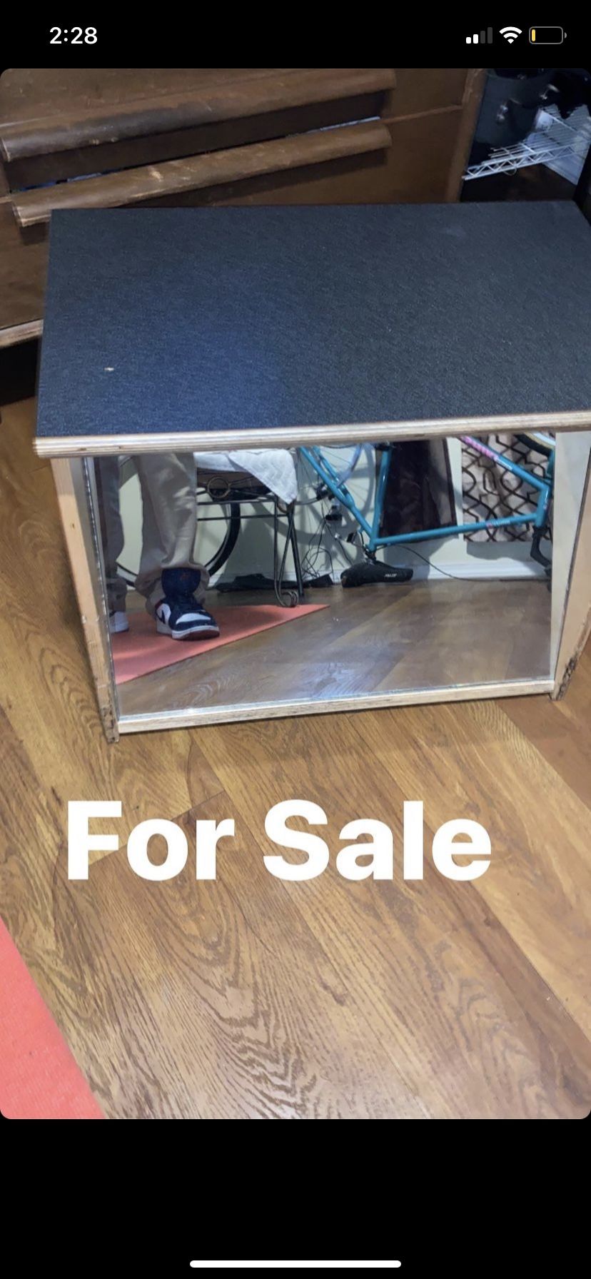 Shoe Stool Seat And Mirror