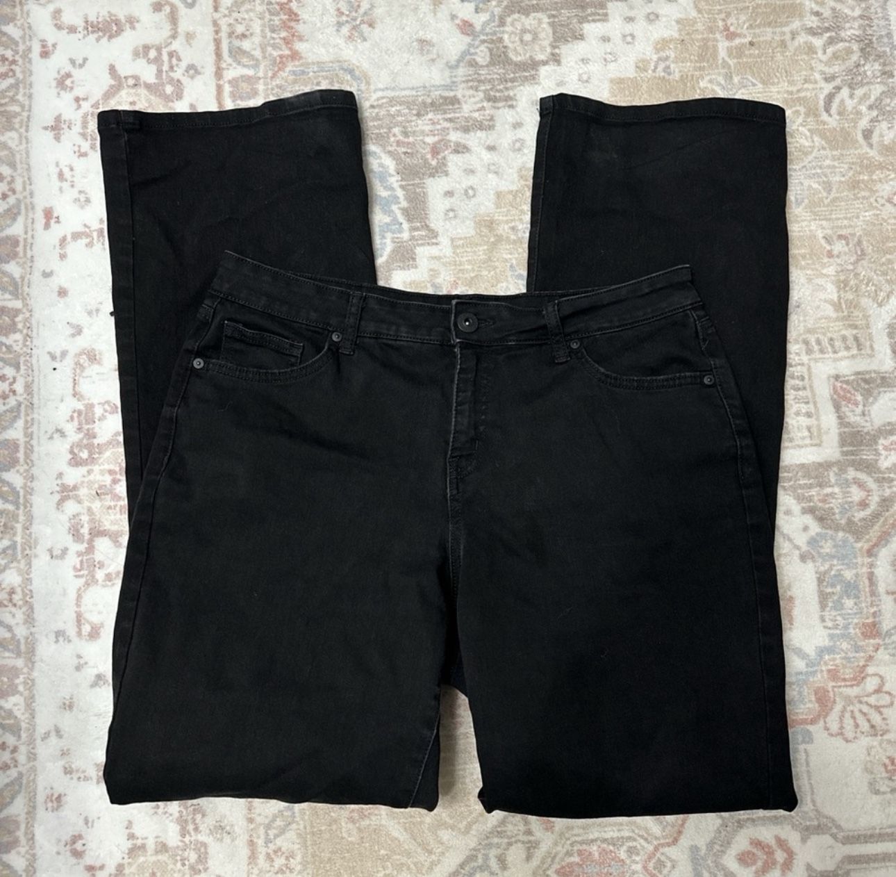 Style & Co Black Curvy Boot Leg Size 12