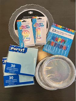 Birthday supplies