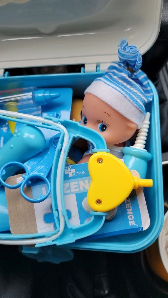 New Doctor Play Set Ages 3 Ans Up