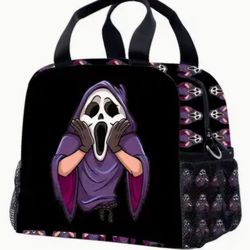 Cute Halloween Ghostface Scream  Ghost Lunch Bag 👻✨️💀