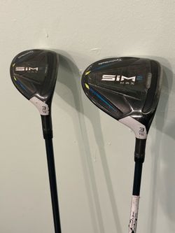 Taylor made SIM golf clubs