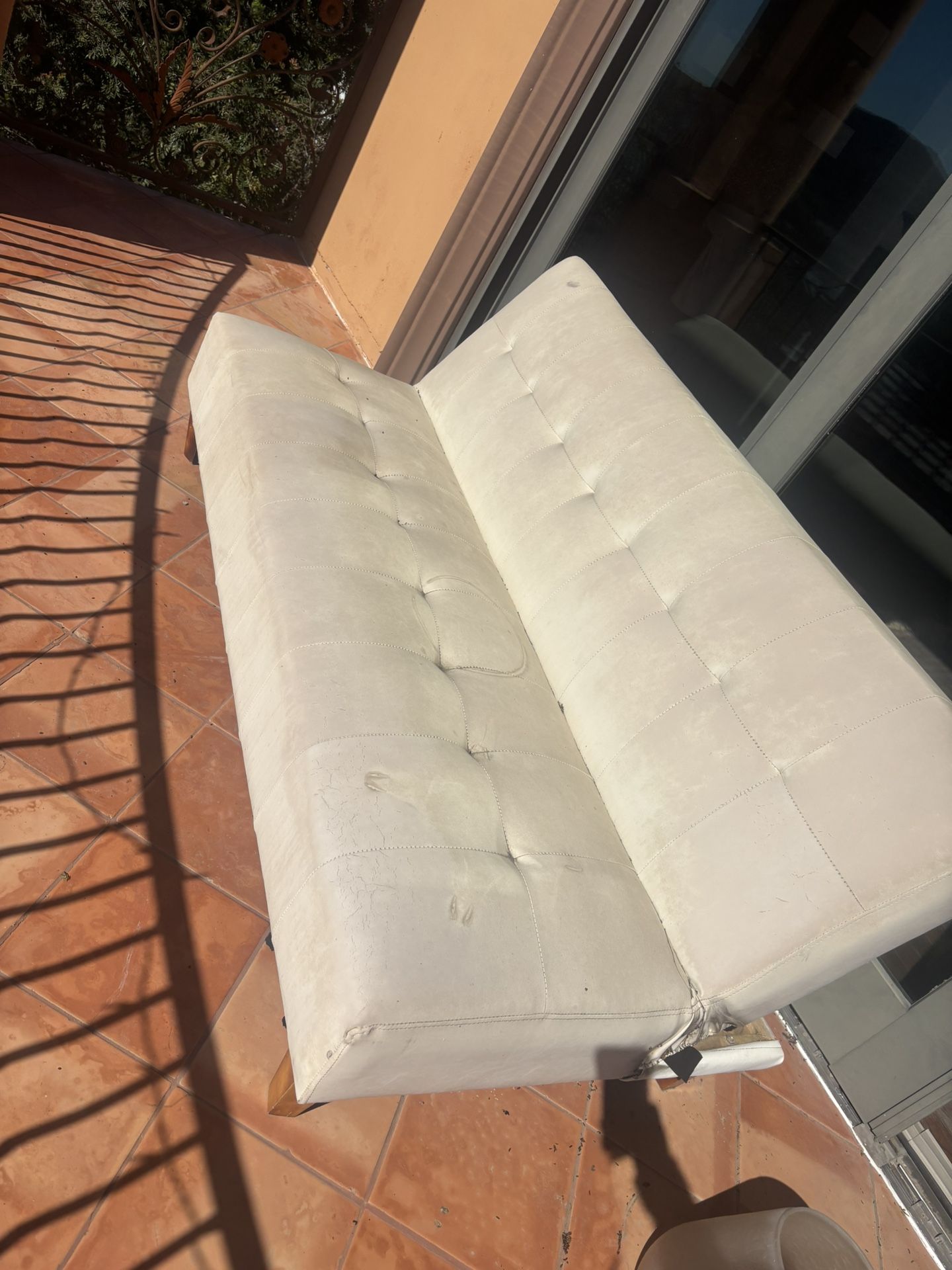 Cream Colored Couch, Futon