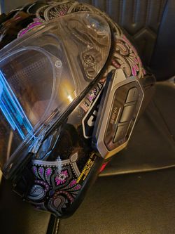 SHOEI WOMENS LARGE HELMET BLUETOOTH DEVICE