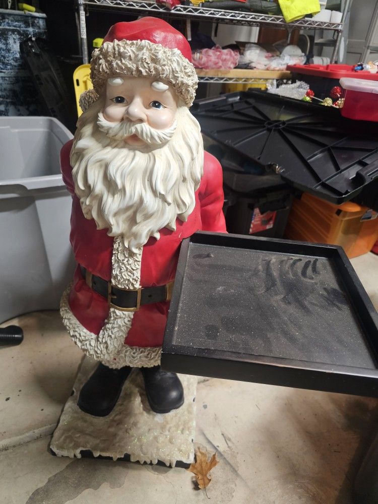 Santa Statue Vintage
