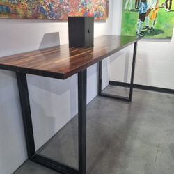 Incredible Premium Walnut Bar Table 