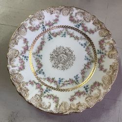 Hand Painted Limoge Plate
