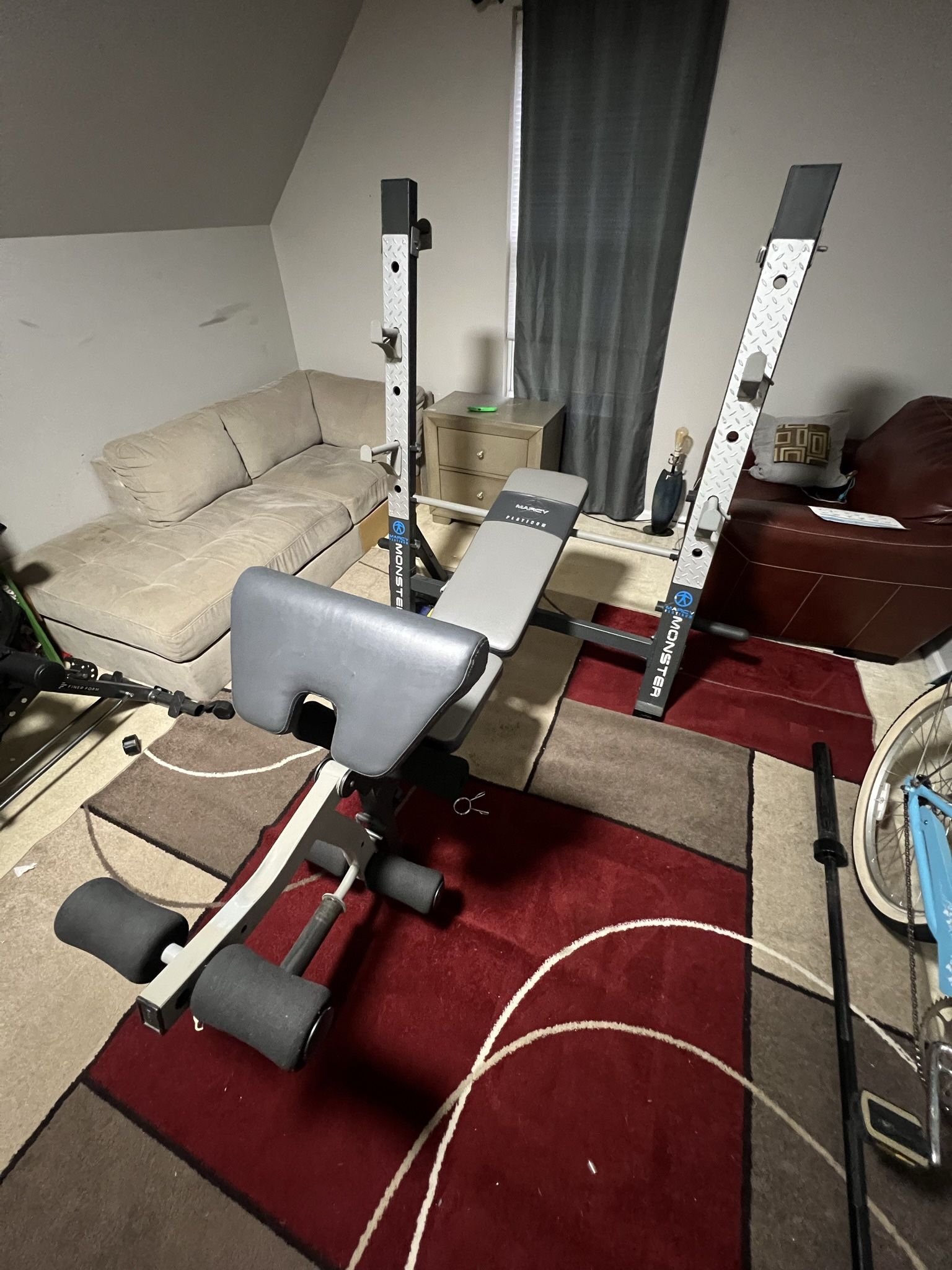 Marcy weight bench (no Weights Or Bar)