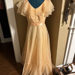 1970s Formal Gown