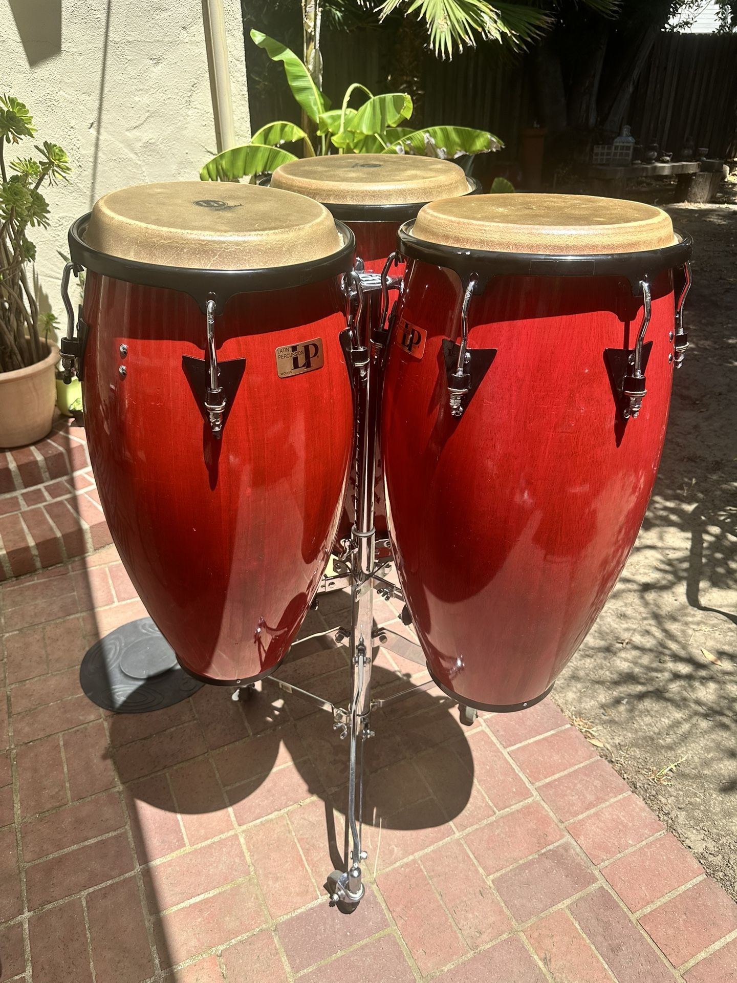 LP Conga Set With Stand