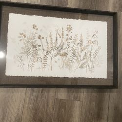 Golden Botanicals Framed Wall Decor Hobby Lobby 
