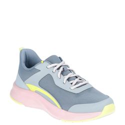 Athletic Works Women's Lifestyle Mesh Jogger Sneakers, Wide Width 