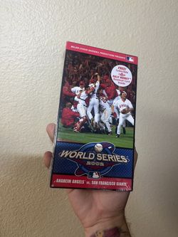 Angels 2002 World Series VHS 