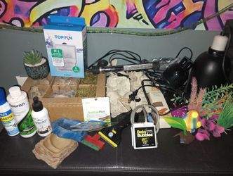 Aquarium/ Reptile Lot 