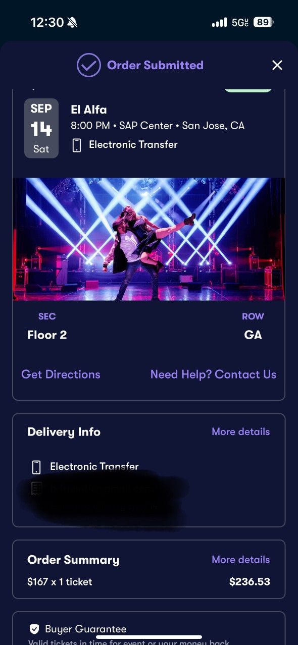 El Alfa Ticket
