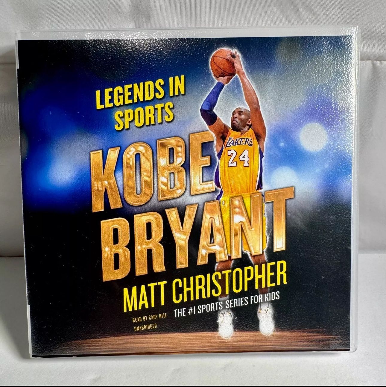 Kobe Bryant - Legends in Sports Audio CD by Matt Christopher Read by Cary Hite