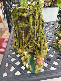 Homemade fairy home.