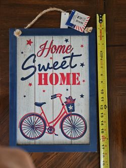 Wood home sweet home All American picture?