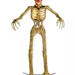 12 Ft Inferno Pumpkin Skeleton 