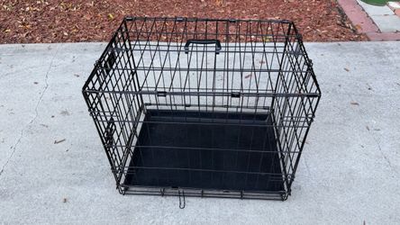 Black Pet Crate OFFERS WELCOME