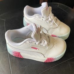 Puma baby gril choes size 6C