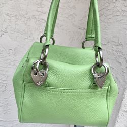 Marc Jacobs Small Green Thick Leather Purse