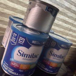 Similac Advance Blue Cans 