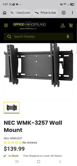 Heavy Duty tilt TV wall mount