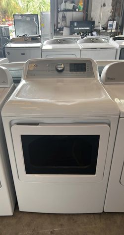 GE Electric Dryer White Large Capacity
