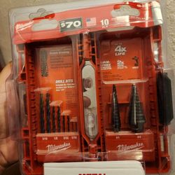 Milwaukee  Step Drill Bit Set (10-Piece)

