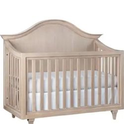Baby Appleseed Almond Crib And Rails 