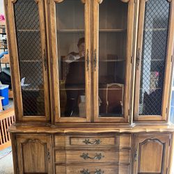 China cabinet - Great Condition 