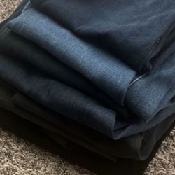10 pair of jeans
