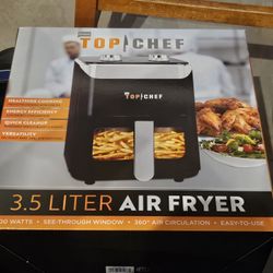 Top Chef Air Fryer 3.5 Liter ( Brand New ) Air Fryer