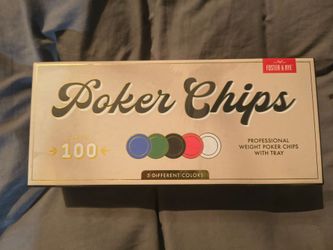 Poker Chips with Tray