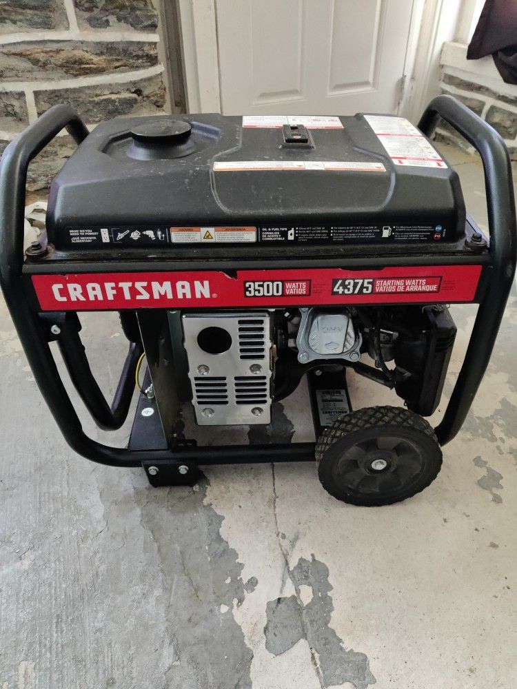 Generator (Craftsman 3500 Watt) for Sale in Philadelphia, PA OfferUp