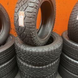 275/55R20 Goodyear Wrangler Duratrac A/T Full Tire Set