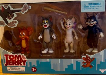 Tom & Jerry Figure 4-Packs:Multicolor