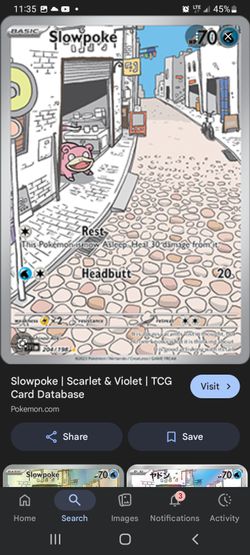 Searching for Slowpoke