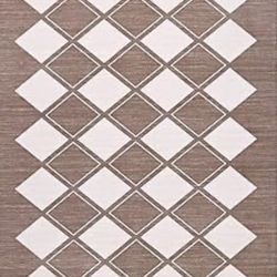 New Soft 8x10 Washable Area Rug, Checkered Non-Slip Fuzzy Fluffy, Indoor Modern, Beige/White