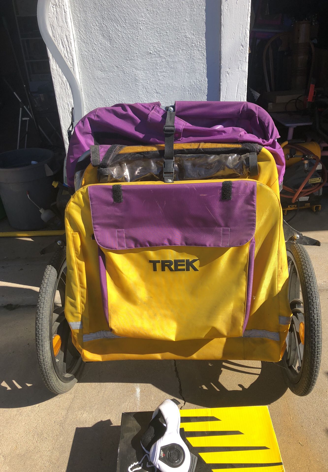 Trek 2 seater bike trailer