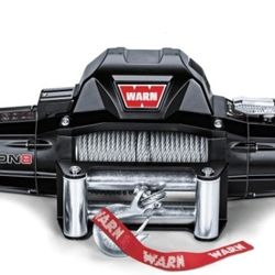 ZEON 8 Warn Winch, Mount and Power Lead - $1200