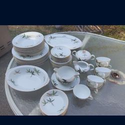 Absolutely Gorgeous 1950's China Narumi Spring Bamboo Collection