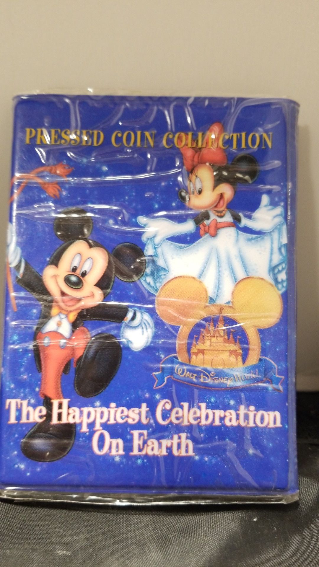 Disney Mickey mouse coin press book