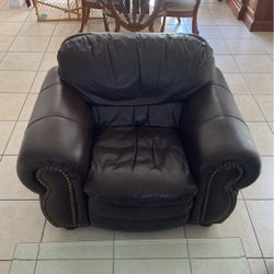 Leather couches