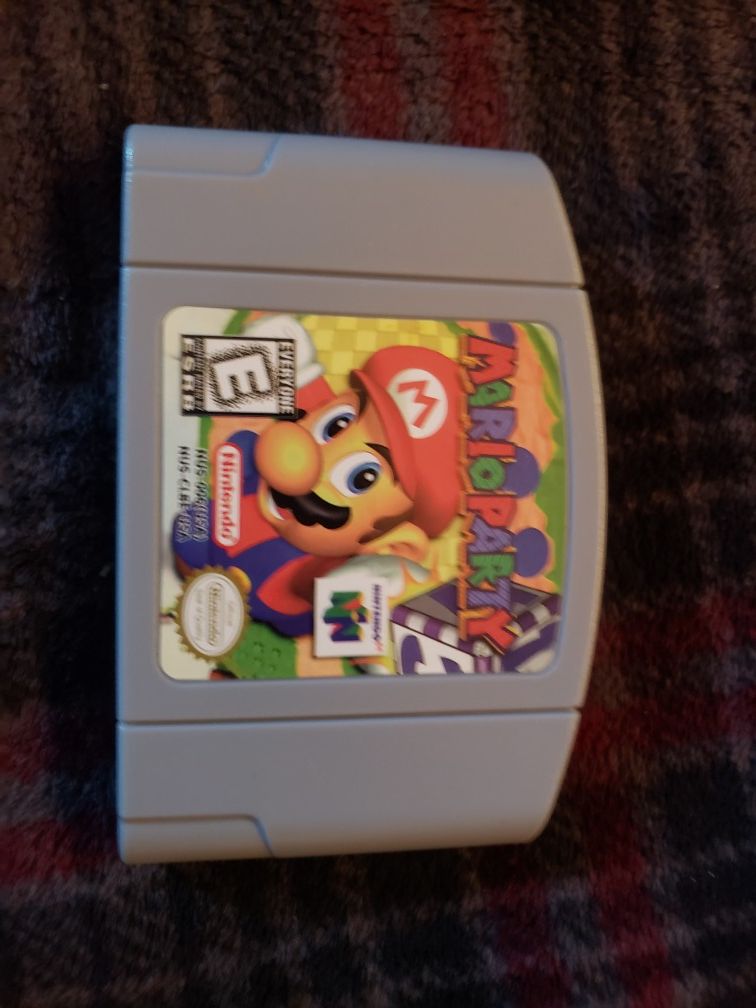 Mario Party Nintendo 64 repro video game