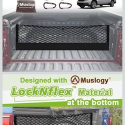 Ford Maverick Cargo Mesh Net Accessories Stretchable Trunk Organizer Cargo Elastic Mesh Bed Net with Hooks Compatible with Ford Maverick XL XLT 2022 2