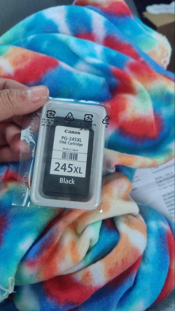 Black Canon Ink Cartridge 245 XL