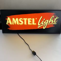 Amstel Light sign